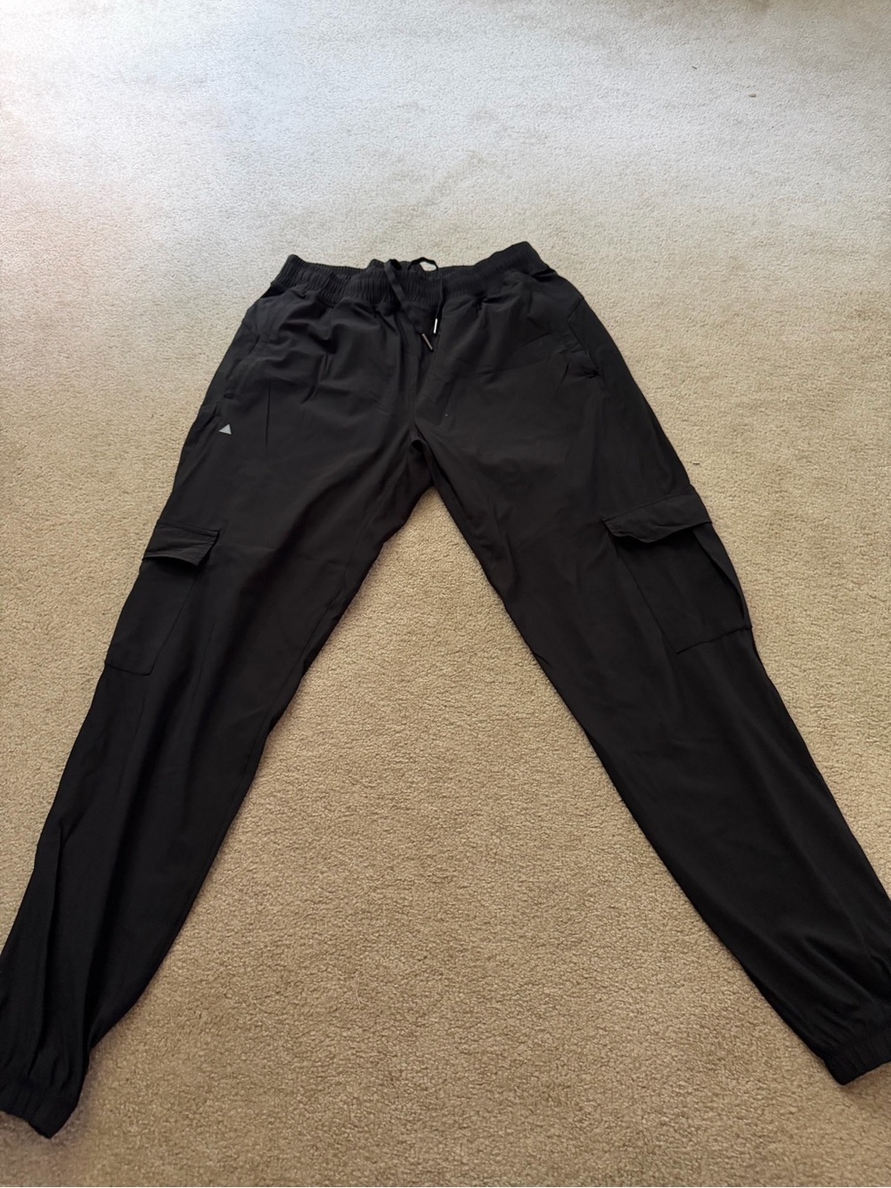 Balance Athletica Black Cargo Joggers